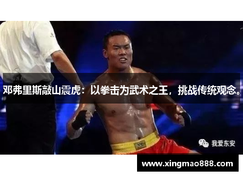 邓弗里斯敲山震虎：以拳击为武术之王，挑战传统观念。